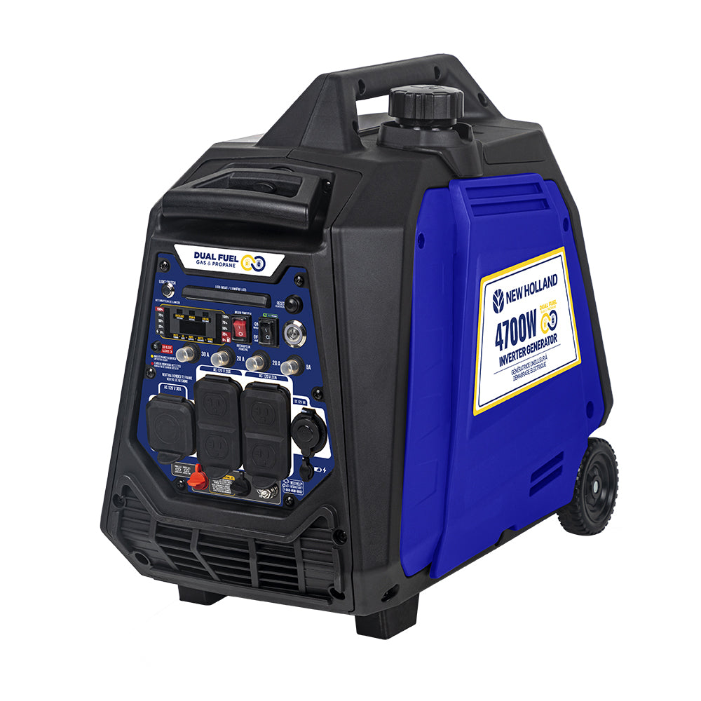 New Holland 4,700 Watt Dual-Fuel Digital Inverter Generator