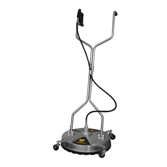 20" Whirl-A-Way Stainless Steel Commercial Pressure Washer Surface Cleaner for Hot/Cold Water