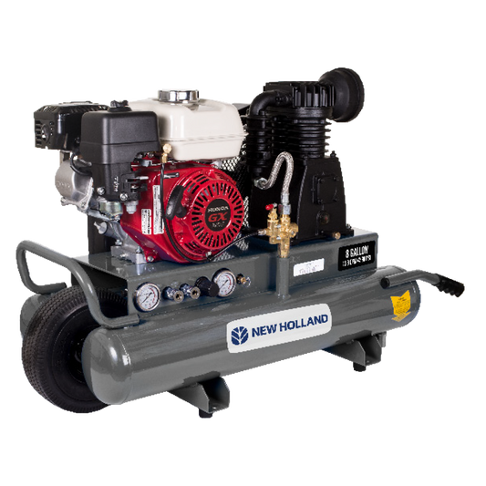 New Holland 125 PSI 13.8 CFM Wheelbarrow Air Compressor