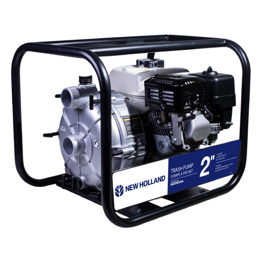 New Holland 2" 200CC 158GPM NPT Semi-Trash Pump