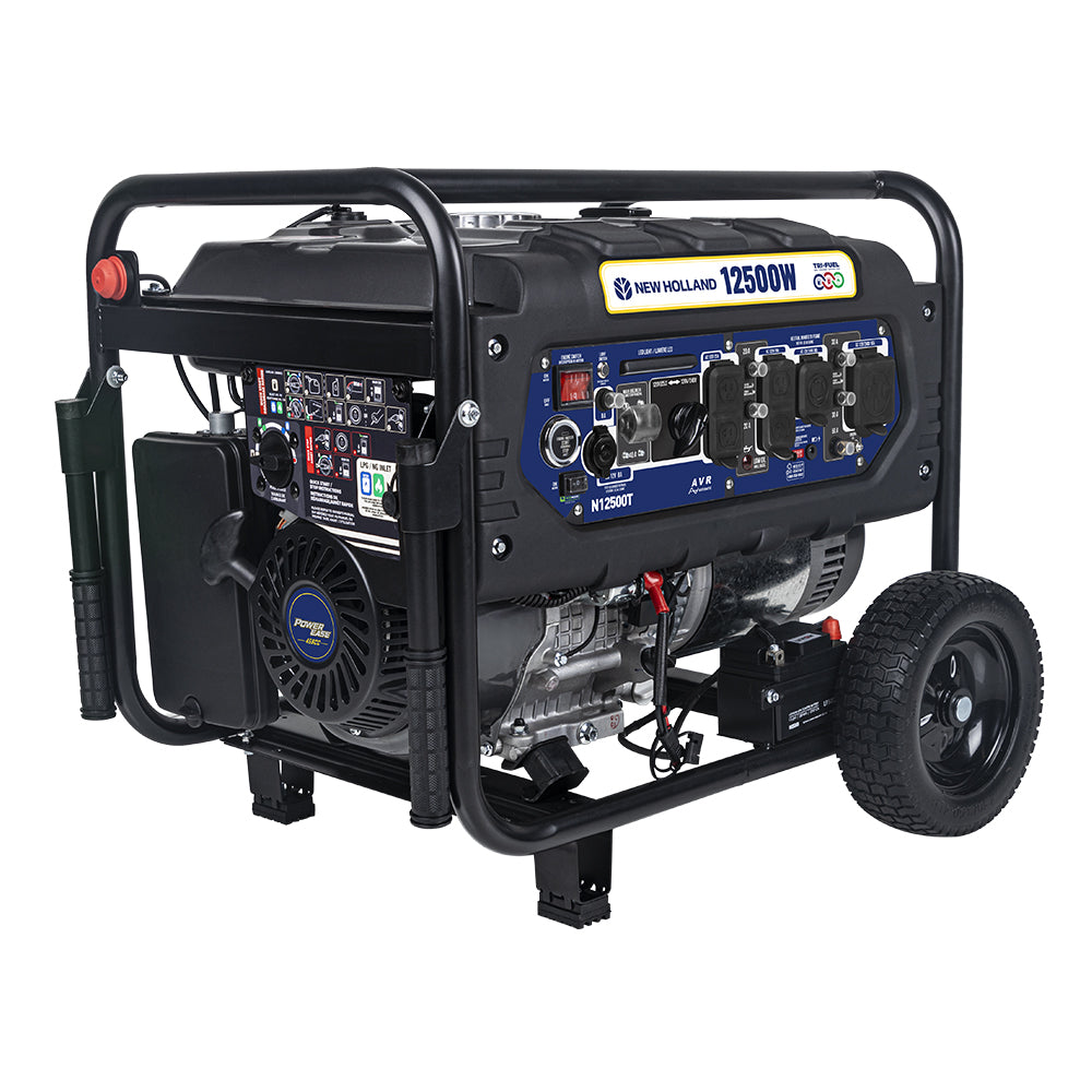 New Holland 12,500 Watt Tri-Fuel Generator