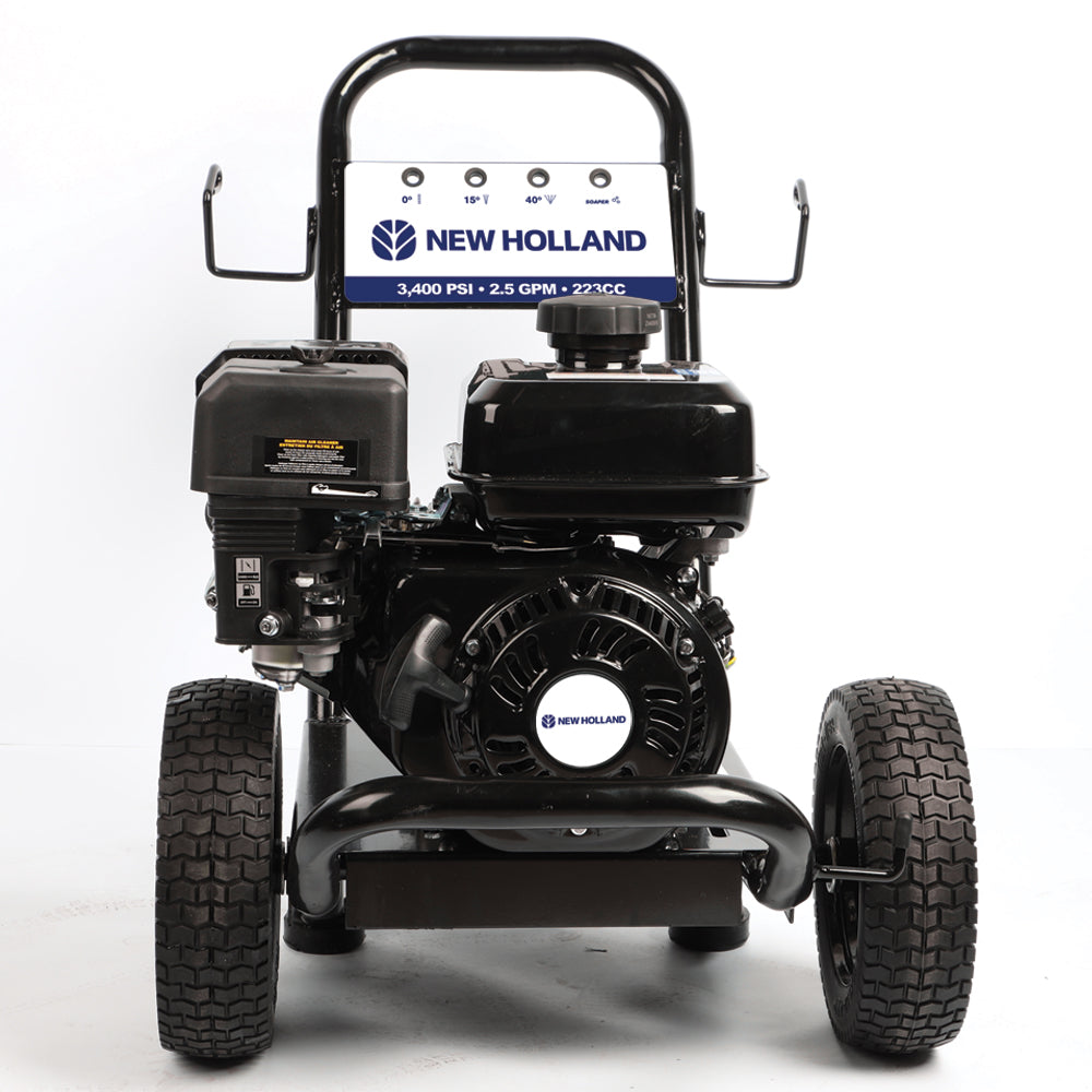 New Holland 3,400PSI 2.5GPM Cold Water Gas Pressure Washer