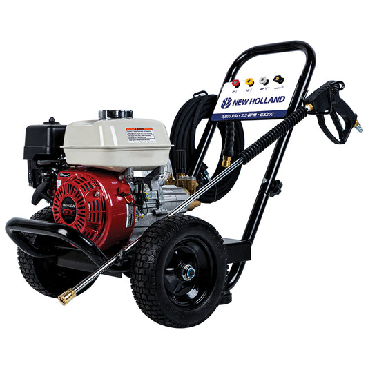 New Holland 3,800PSI 2.5GPM Cold Water Gas Pressure Washer