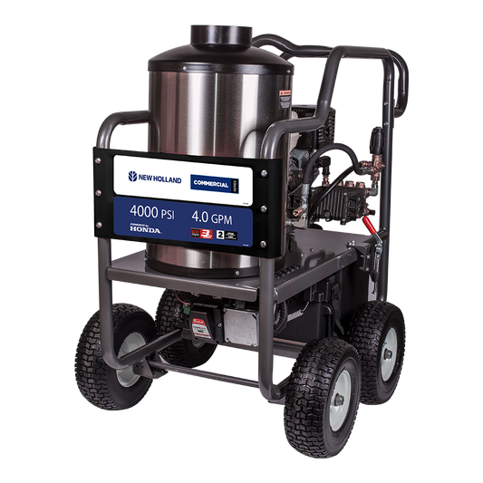 New Holland 4,000 PSI 4.0 GPM Hot Water Gas Pressure Washer