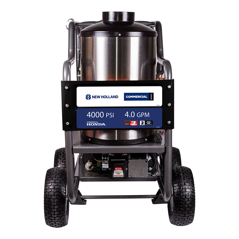 New Holland 4,000 PSI 4.0 GPM Hot Water Gas Pressure Washer
