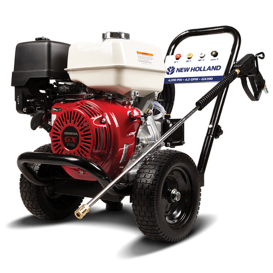 New Holland 4,200PSI 4.2GPM Cold Water Gas Pressure Washer