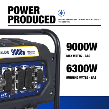 New Holland 9,000 Watt Portable Generator