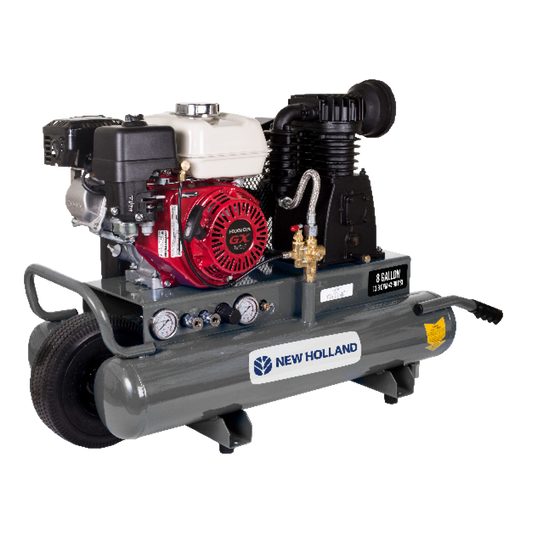 New Holland 175 PSI 17.7 CFM Wheelbarrow Air Compressor