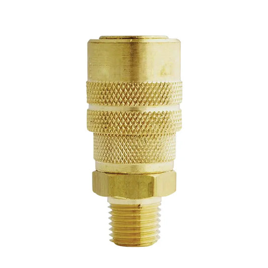 1/4" MNPT Industrial 'M' Style Coupler for Case New Holland Air Compressors