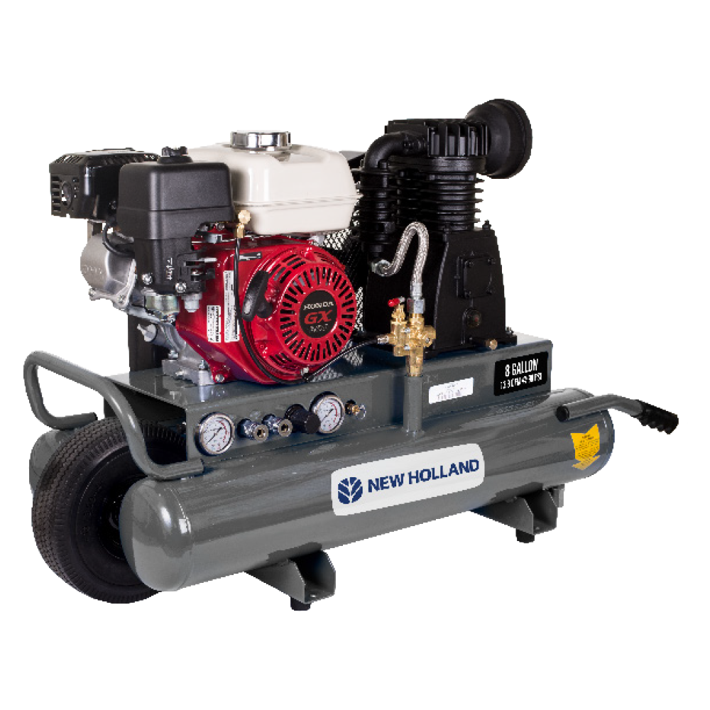 New Holland 125 PSI 13.8 CFM Wheelbarrow Air Compressor