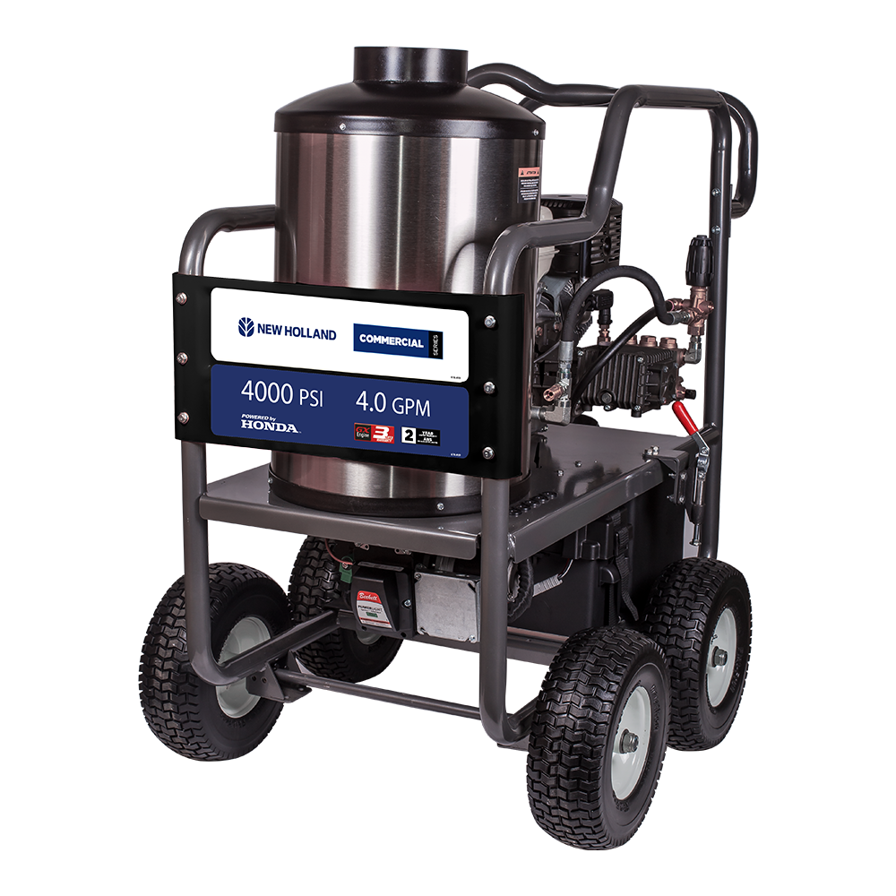 New Holland 4,000 PSI 4.0 GPM Hot Water Gas Pressure Washer