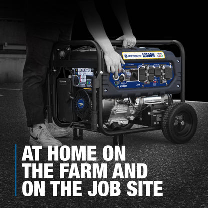 New Holland 12,500 Watt Tri-Fuel Generator