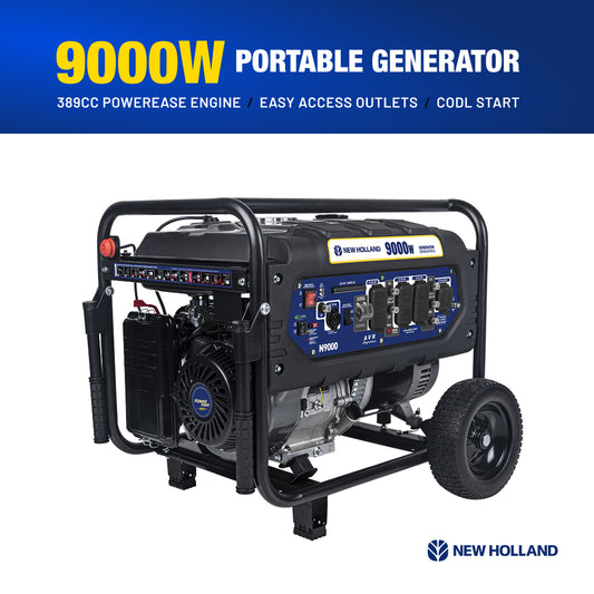 New Holland 9,000 Watt Portable Generator