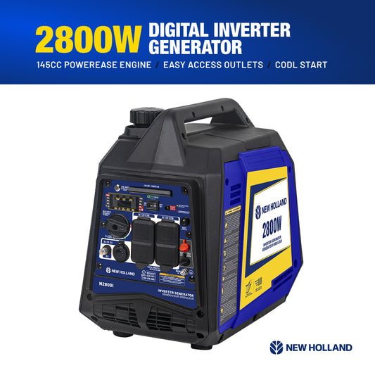 New Holland 2,800 Watt Digital Inverter Generator