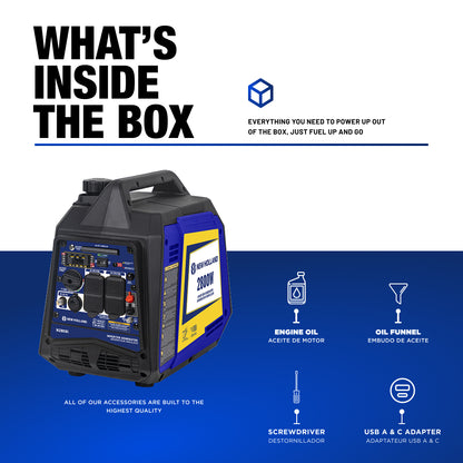 New Holland 2,800 Watt Digital Inverter Generator