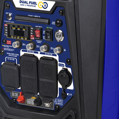 New Holland 4,700 Watt Dual-Fuel Digital Inverter Generator