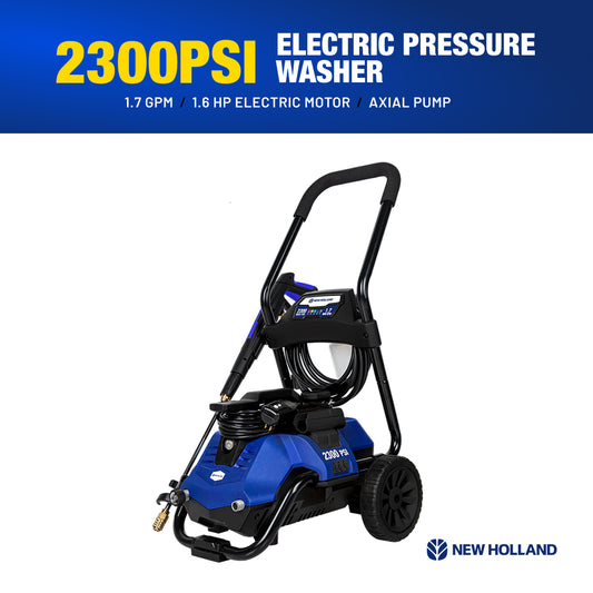 New Holland 2,300PSI 1.7GPM 2 in 1 Electric Pressure Washer