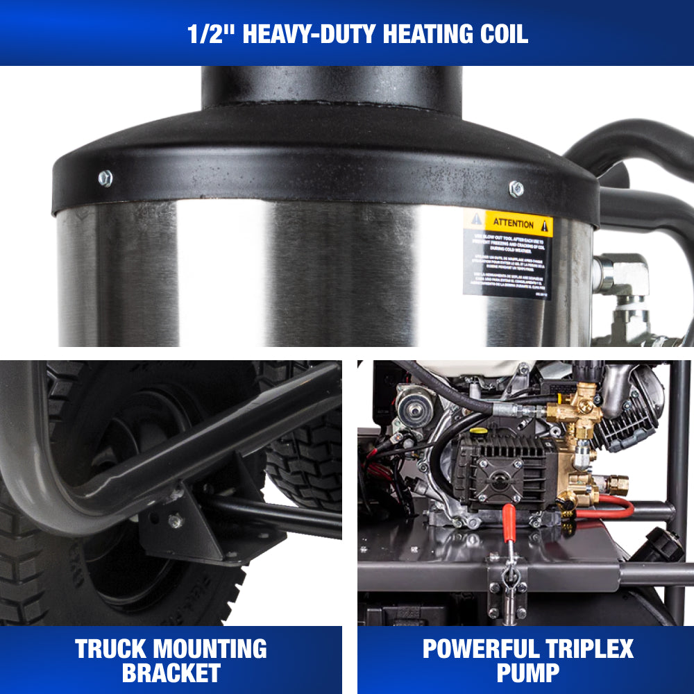 New Holland 4,000 PSI - 4.2 GPM Hot Water Pressure Washer with