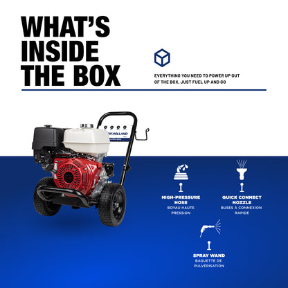 New Holland 4,200PSI 4.2GPM Cold Water Gas Pressure Washer