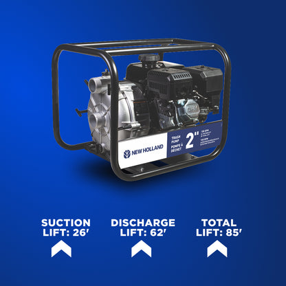 New Holland 2" 212CC Semi-Trash Pump