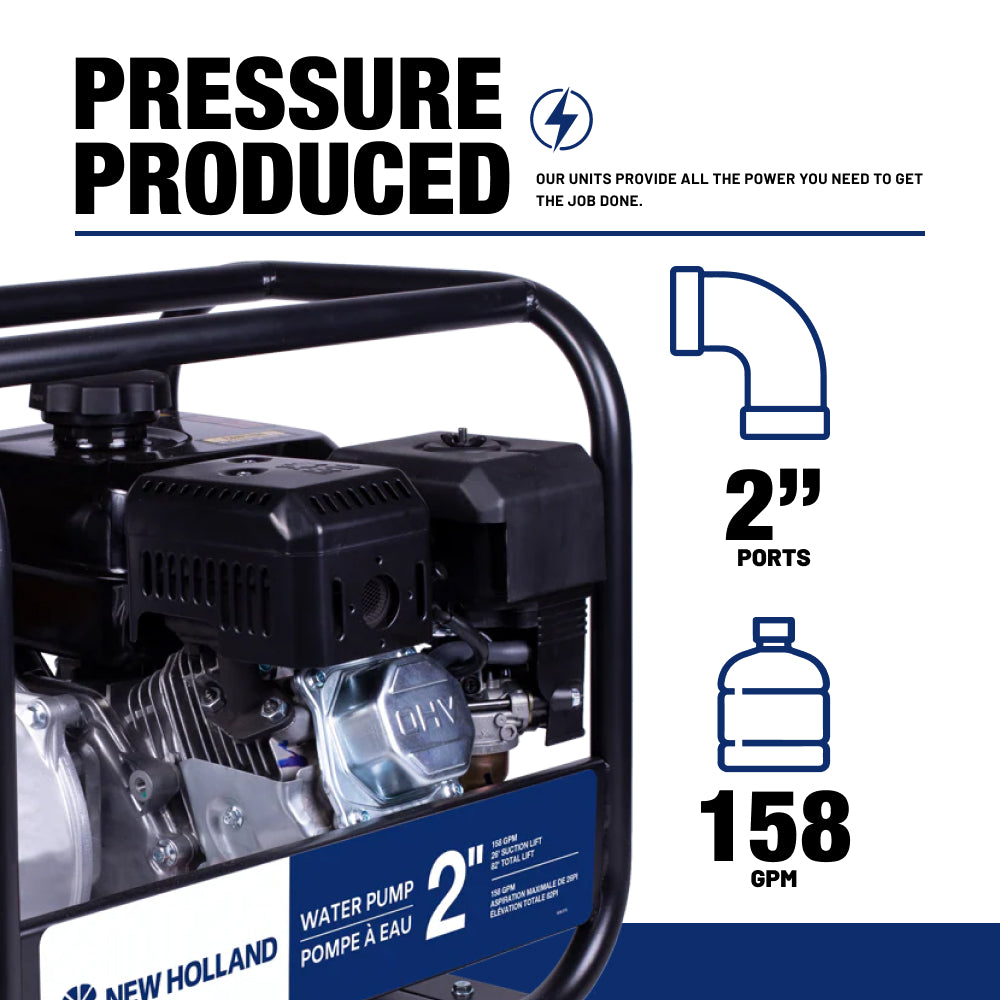 New Holland 2" 212CC Water Transfer Pump