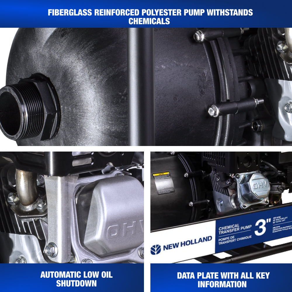 New Holland 3" 223CC Chemical Pump
