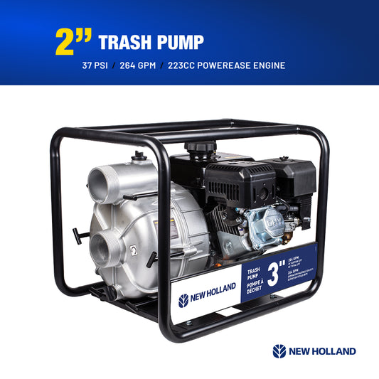 New Holland 3" 212CC Semi-Trash Pump