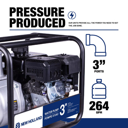 New Holland 3" 212CC Water Transfer Pump